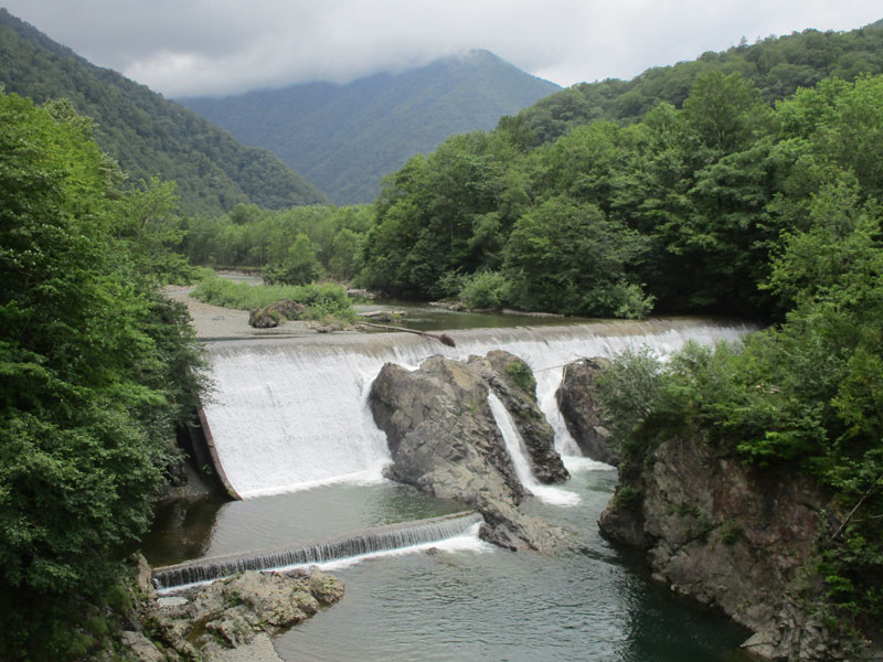 札内川園地ピョウタンの滝